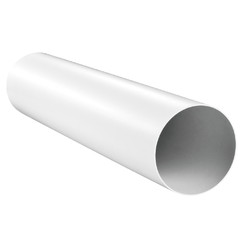Elektrische Drosselklappe PVC zur Luftstromregulierung Ø 150 mm